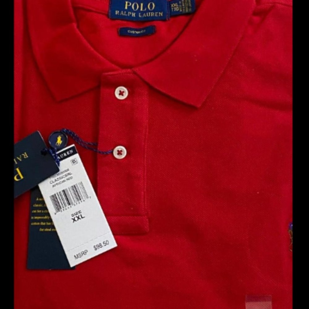 Ralph Lauren Men Multi Pony Red